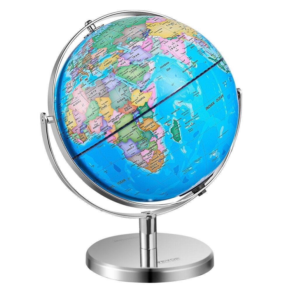 Light Blue Ocean Globe - 30cm