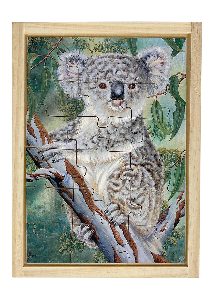 Australian Animals Puzzle - Koala 18pcs