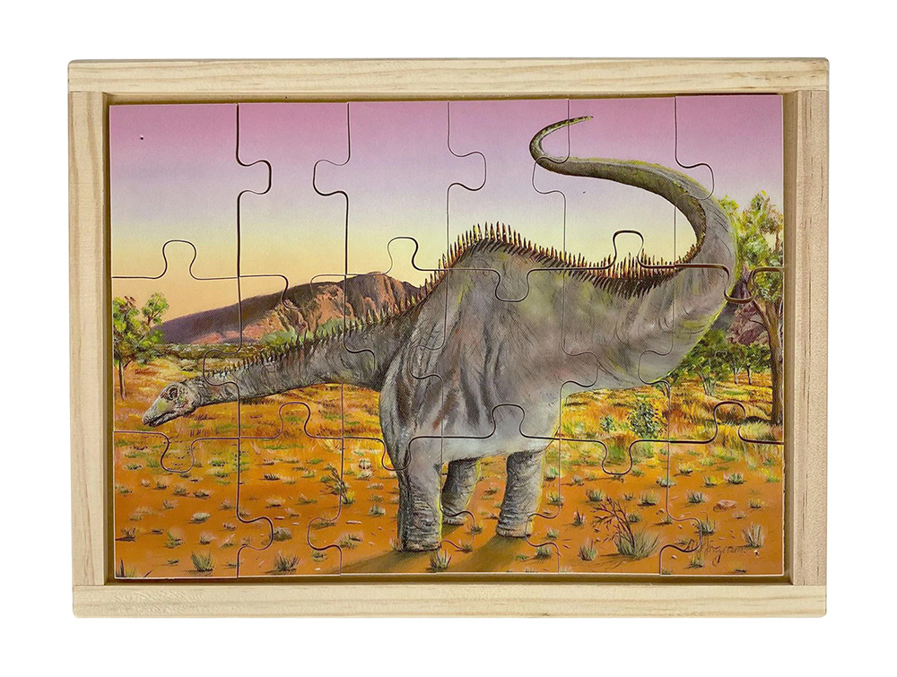 Dinosaur Puzzle - Diplodocus 18pcs