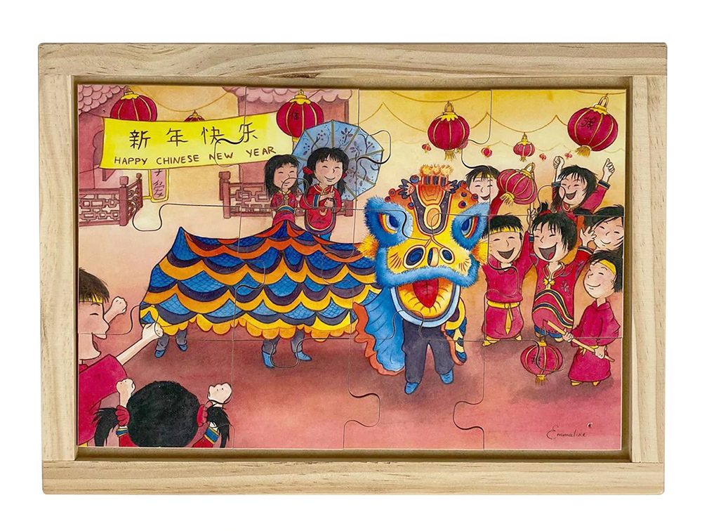 Celebration Puzzle 12pcs - Chinese New Year