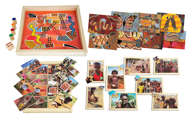 Aboriginal Resource Kit of Puzzles, Games & Posters