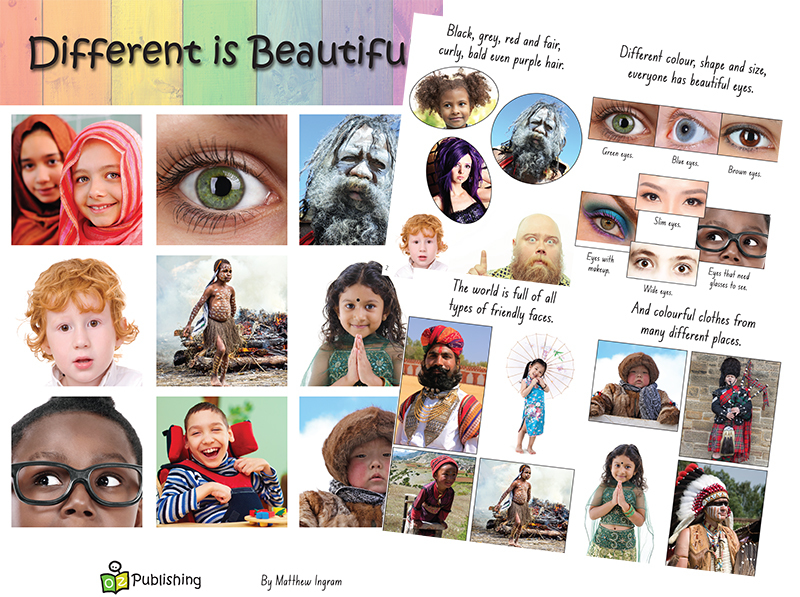 Big Book - Different Is Beautiful (With Teacher's Notes)