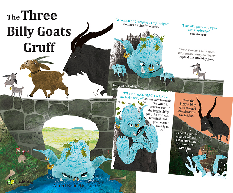 Big Fairy Tale Book - The Three Billy Goats Gruff