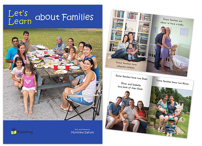 Big Book - Let's Learn about Families