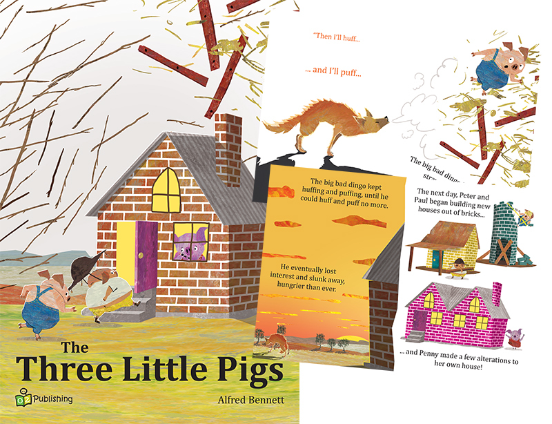 Big Fairy Tale Book - The Three Little Pigs