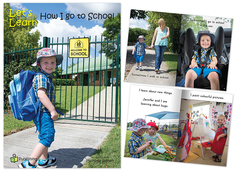 Big Book - Let's Learn How I go to School