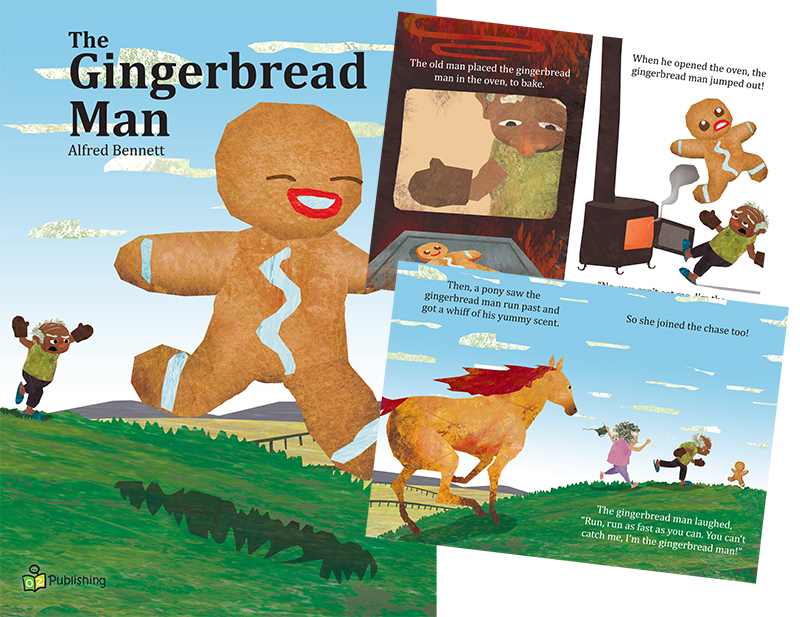 Big Fairy Tale Book - The Gingerbread Man