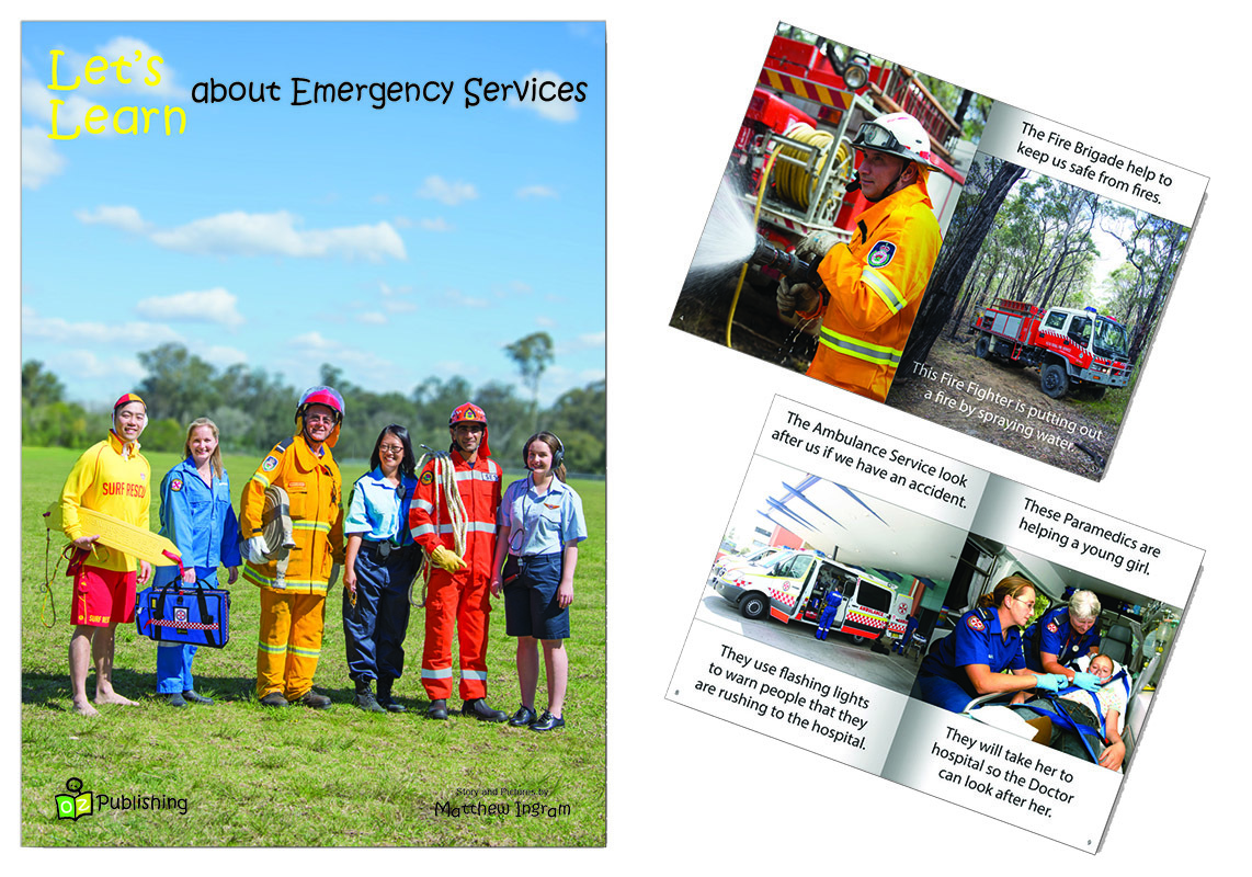 Big Book - Let's Learn about Emergency Services