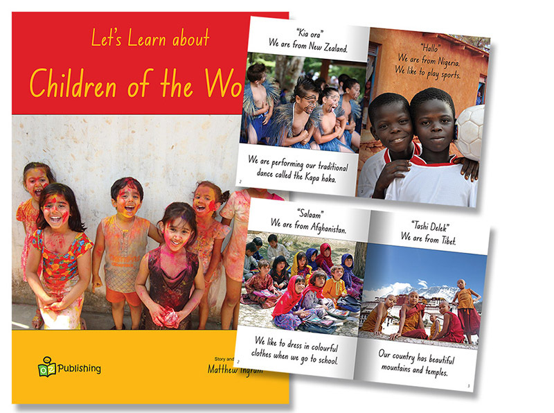 Big Book - Let's Learn about Children of the World