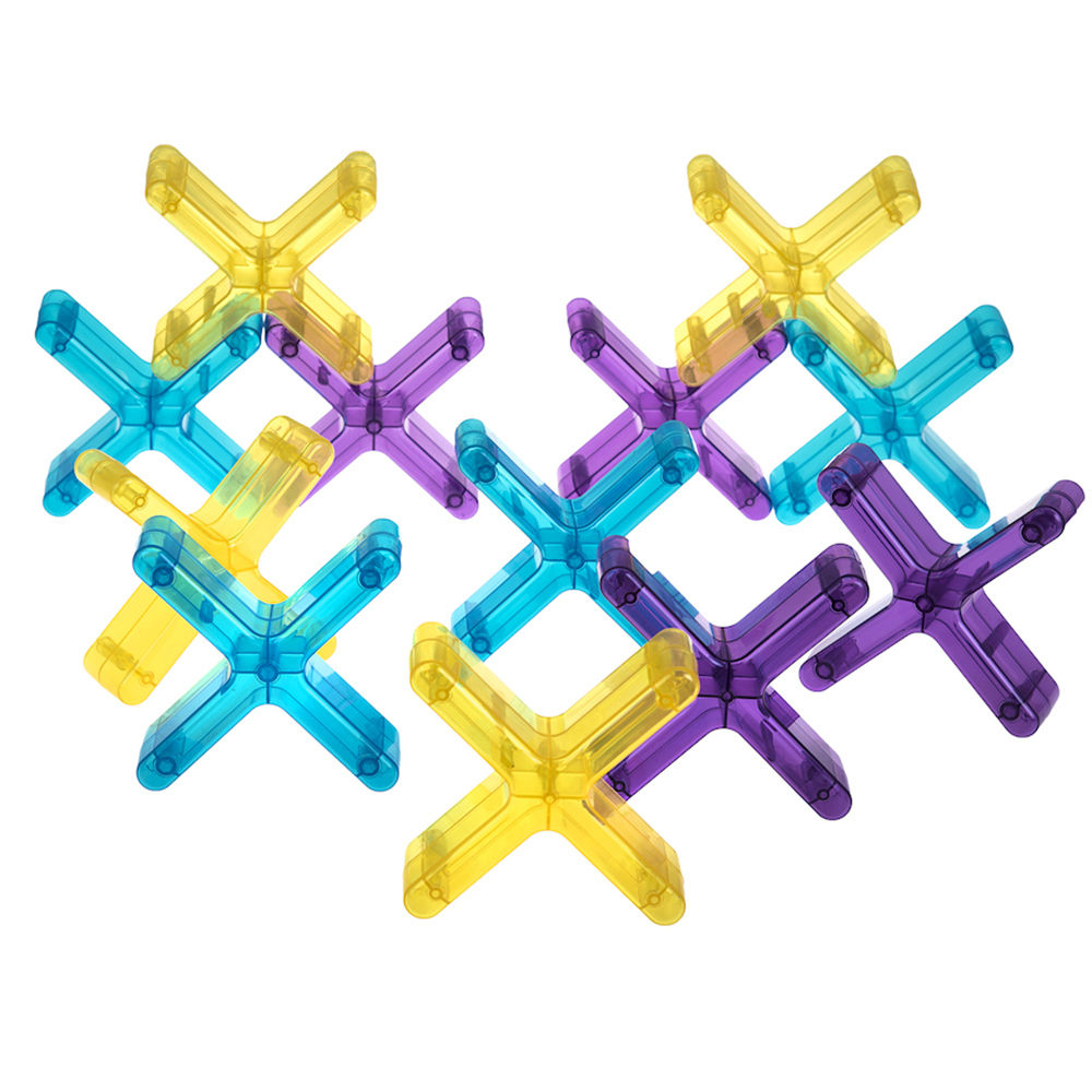 Radiant Stacking Crosses - 12pk