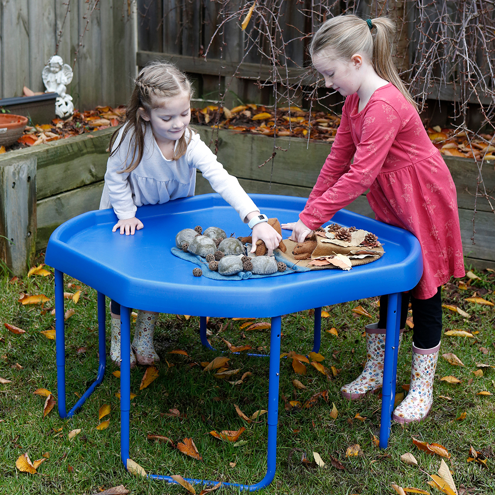 Billy Kidz Tuff Activity Tray & Stand Set - Blue