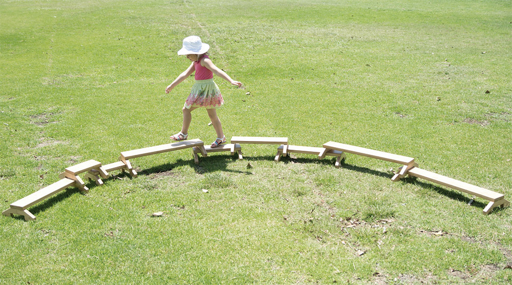 Bamboo Balance Path - Set of 9