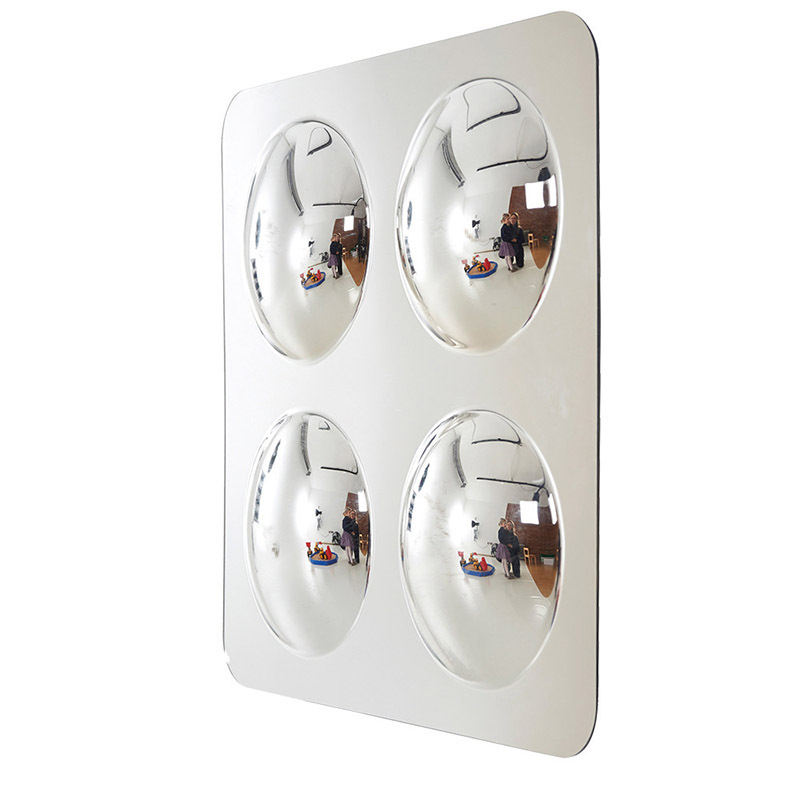 *Acrylic Wall Mirror - 4 Small Convex Panels