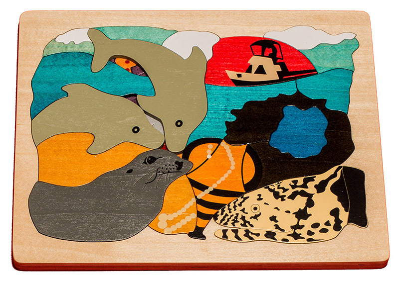 *Fox Layered Puzzles - Abyss 35pcs