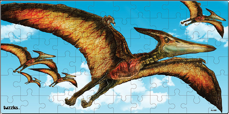 Tuzzles Pteranodon Floor Puzzle - 72pcs