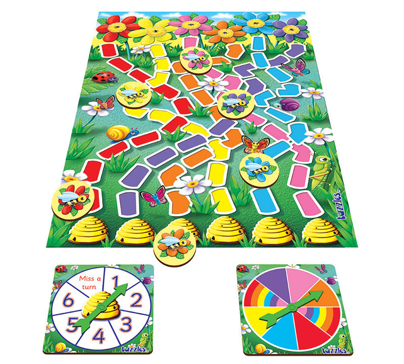 Tuzzles Honey Bee Colour & Count Game