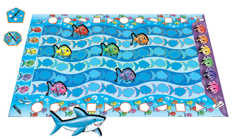 Tuzzles Fish Race Game