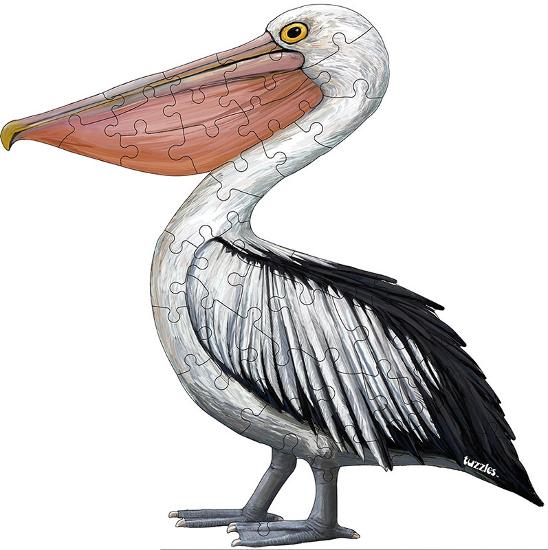 Tuzzles Pelican Floor Puzzle - 56pcs