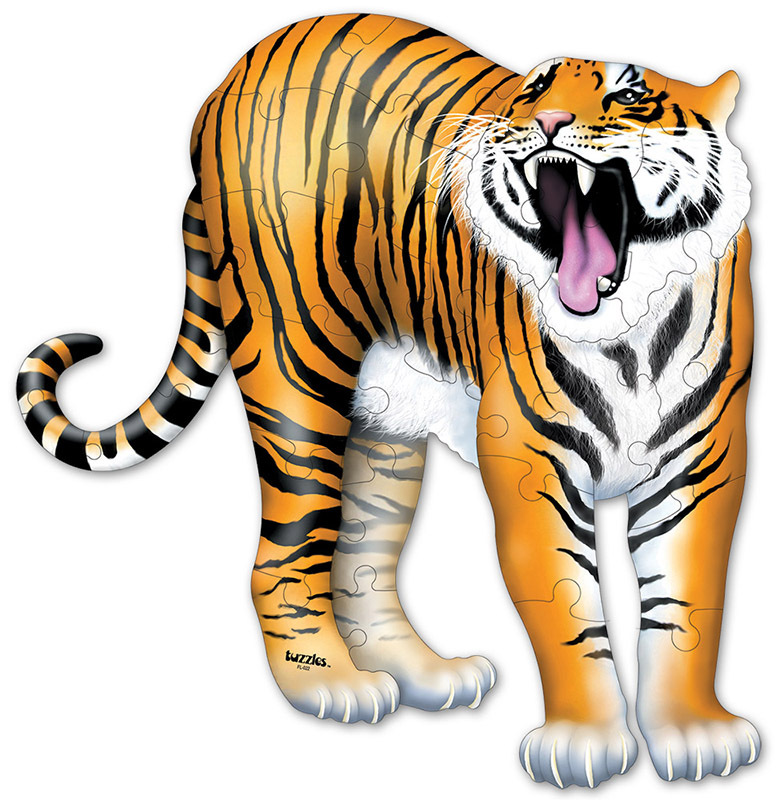 Tuzzles Tiger Floor Puzzle - 30pcs