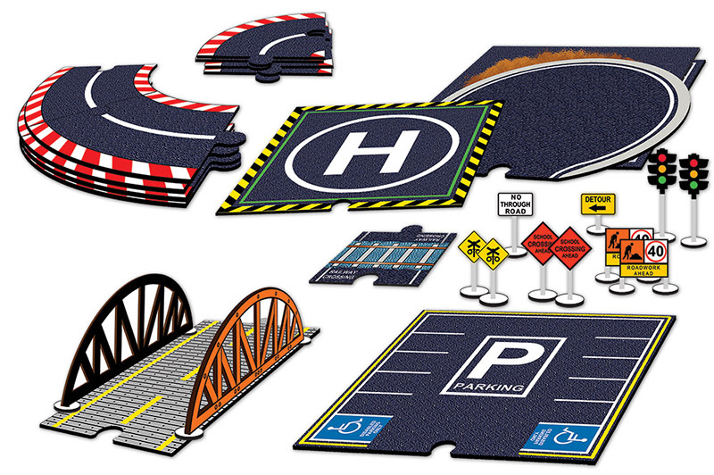 Tuzzles Super Roadway - Expansion Set 25pcs