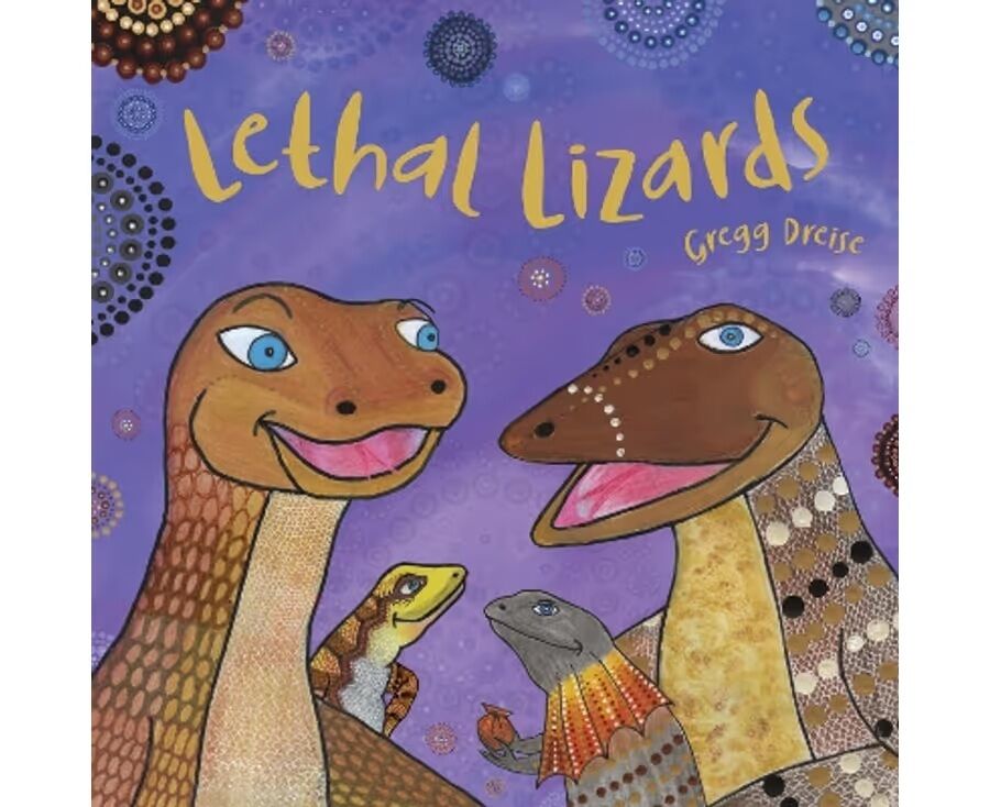 Lethal Lizards - Hardcover Book
