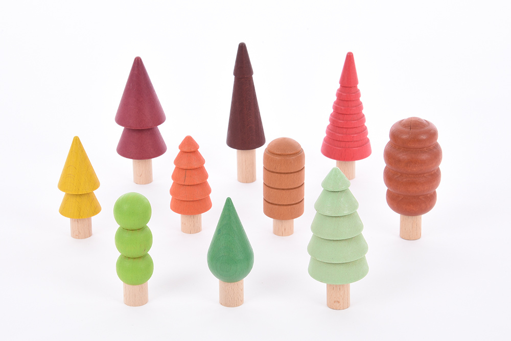 Seasonal Woodland Trees - 10pk