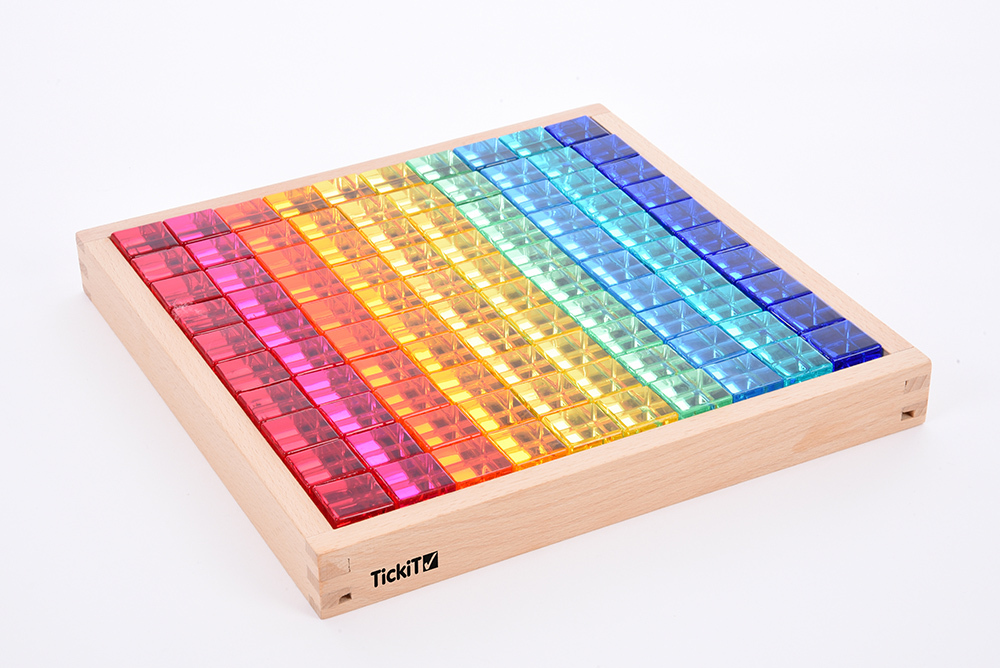Gem Cube Mirror Tray - 101pk