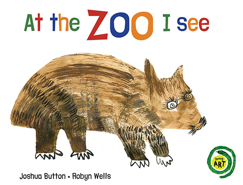 At The Zoo I See - Board Book