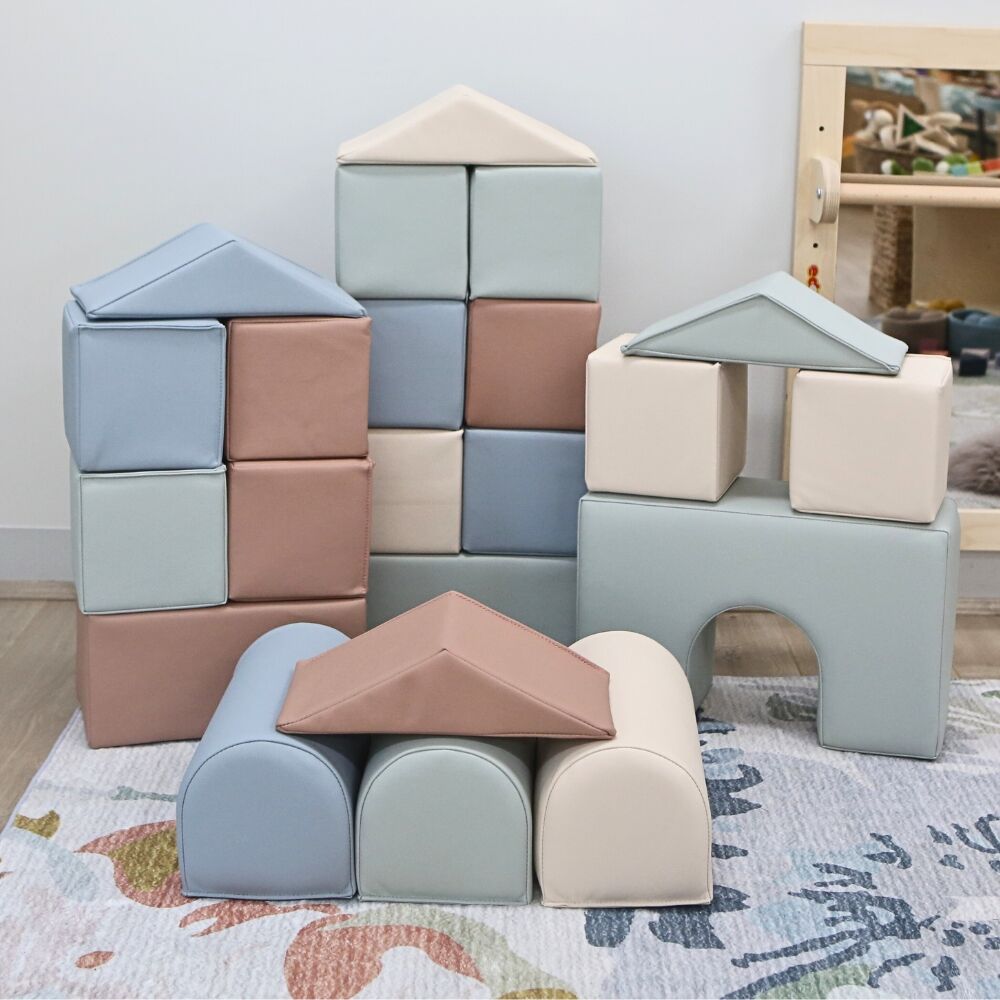 Little Explorer Build & Sort Soft Block Set - 23pcs