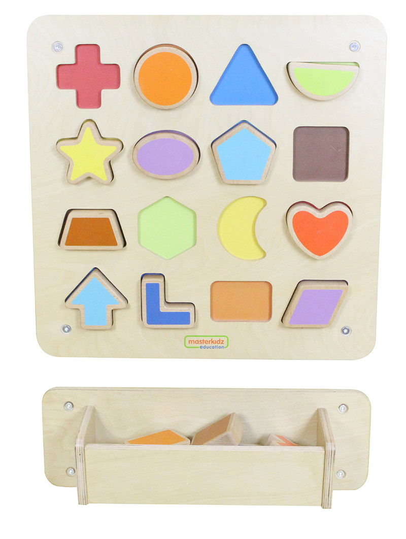 *Masterkidz Wall Elements - Magnetic Shape Matching Board