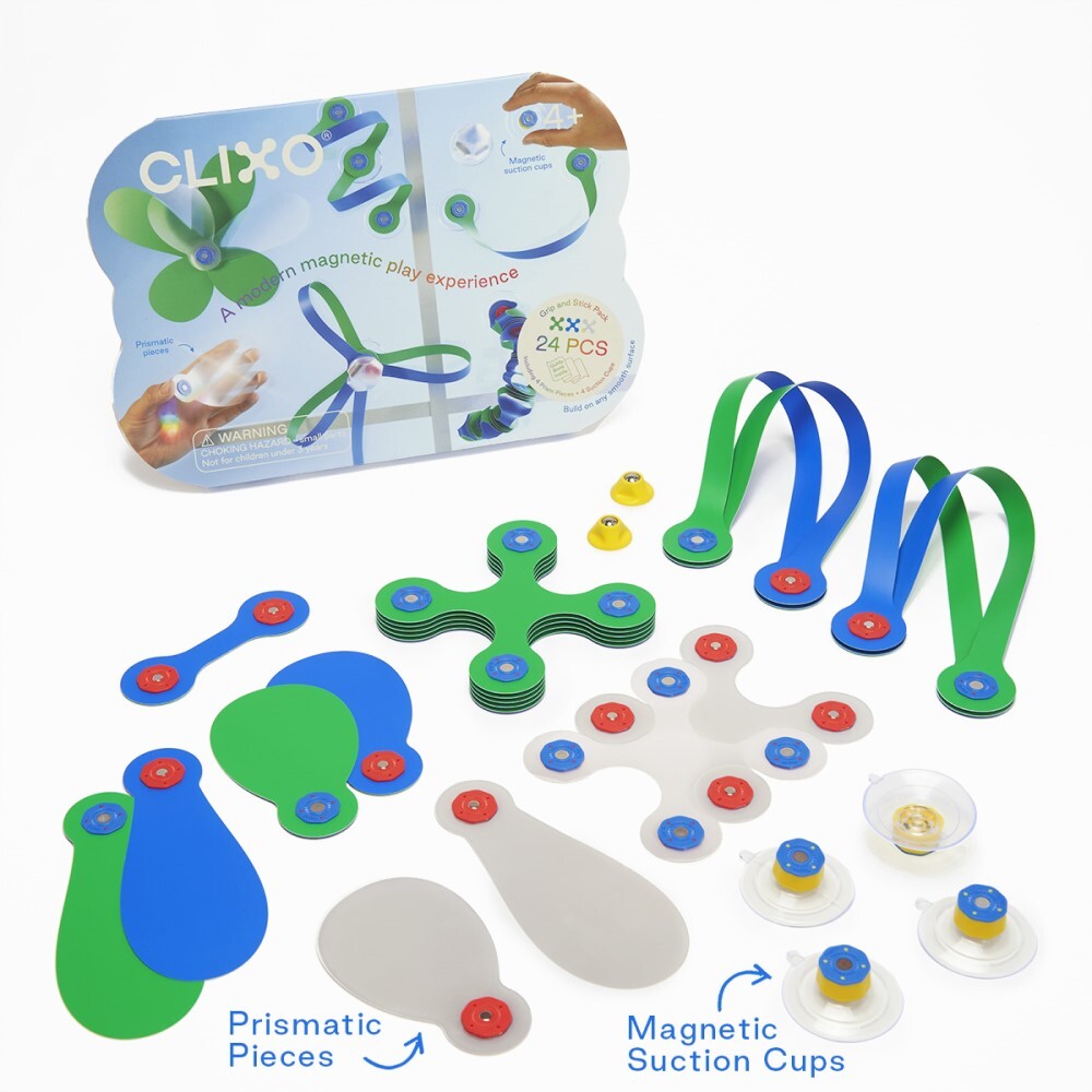 Clixo Grip & Stick Pack - 24pcs