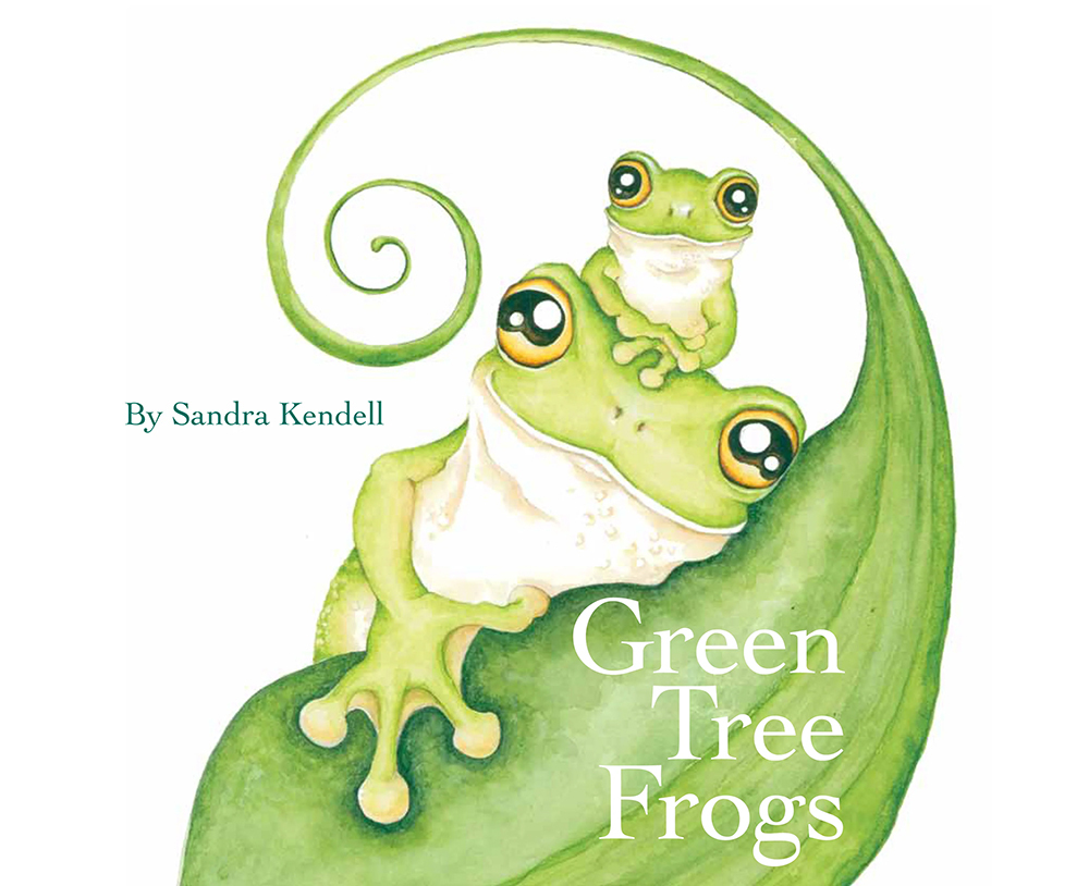 Green Tree Frogs - Paperback Book
