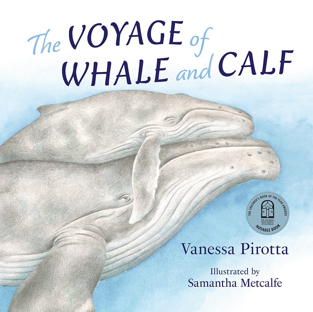 The Voyage of Whale and Calf - Hardcover Book