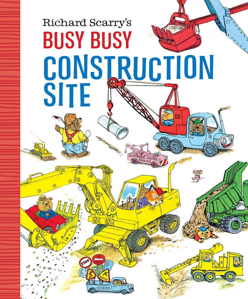 Richard Scarry's Busy Busy Construction Site - Board Book