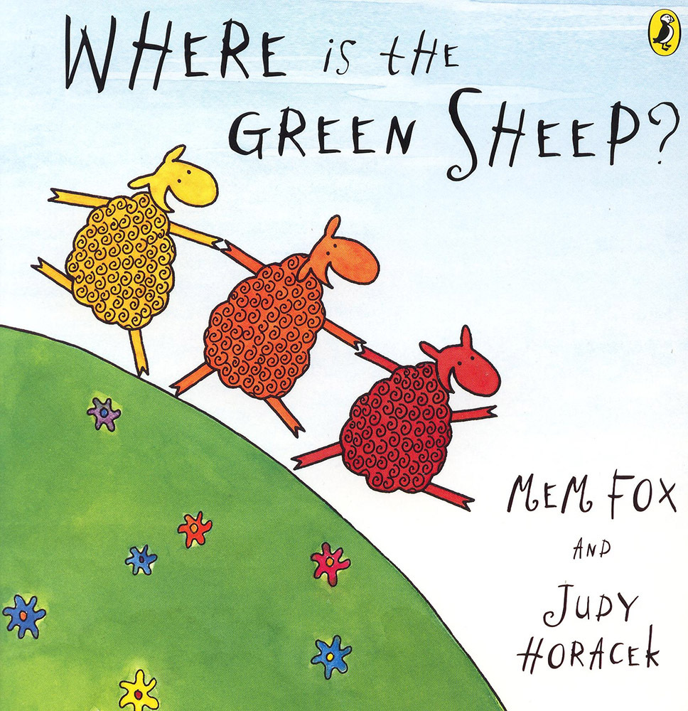 Where is the Green Sheep? - Board Book