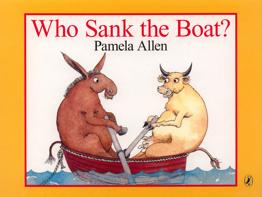 Who Sank the Boat? - Board Book