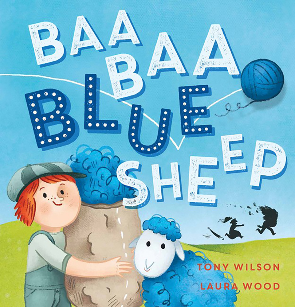 Baa Baa Blue Sheep - Hardcover Book