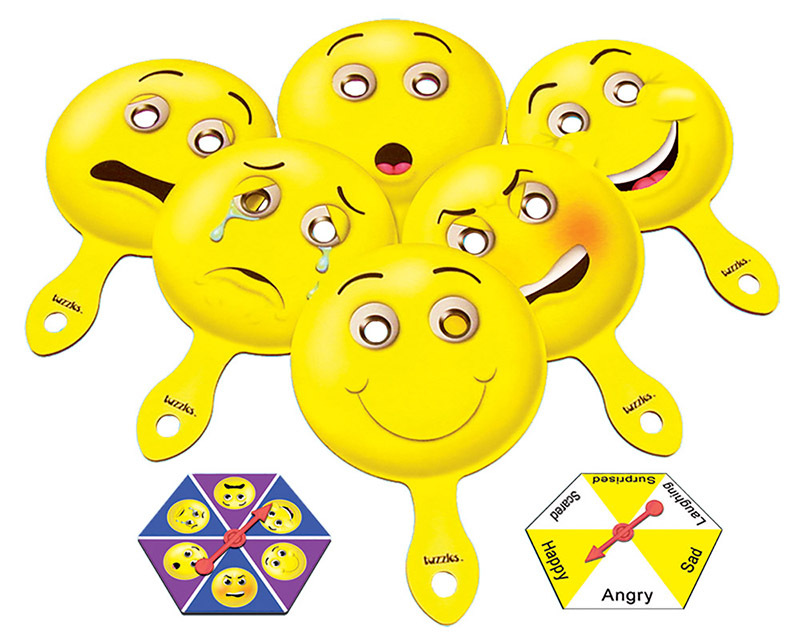 Tuzzles Human Emotions Memory Game - 8pcs