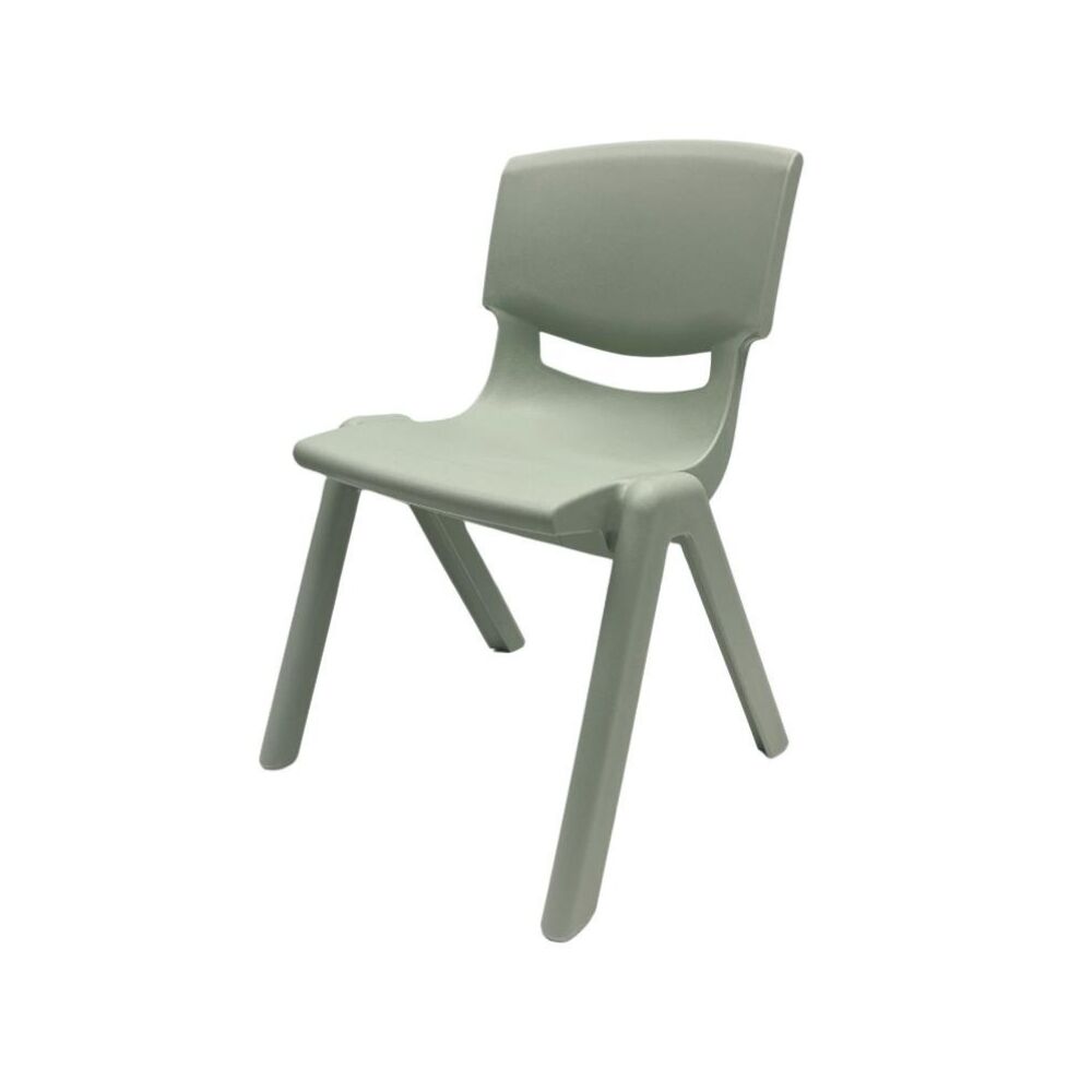 Billy Kidz Resin Stackable Chair SAGE - 33.5cm