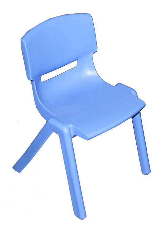 Billy Kidz Resin Stackable Chair Blue - 26cm