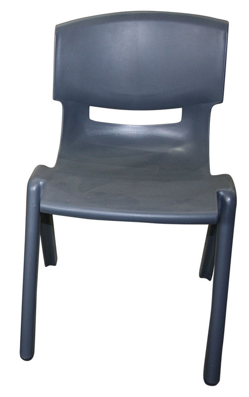 Billy Kidz Resin Stackable Chair Adult - Grey 44cm