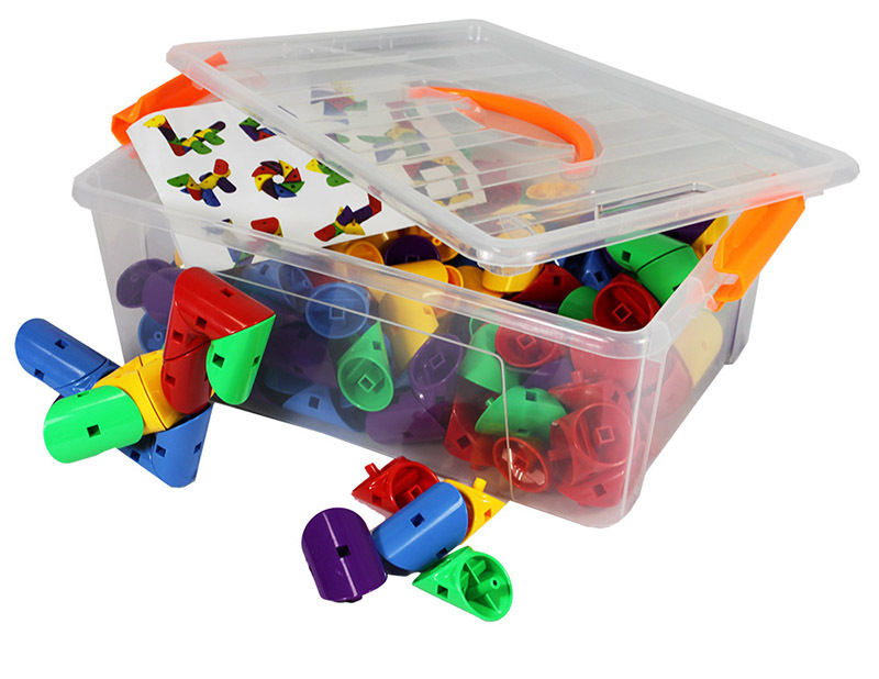 Billy Kidz Construction Set - Twist & Build Tubes 160pcs