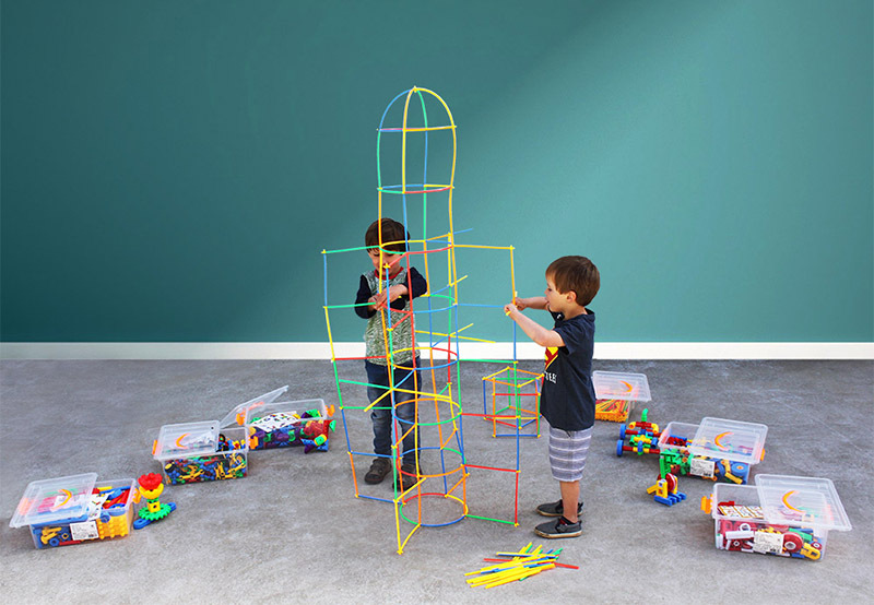 Billy Kidz Construction Set 1 - Mega Value 1636pcs