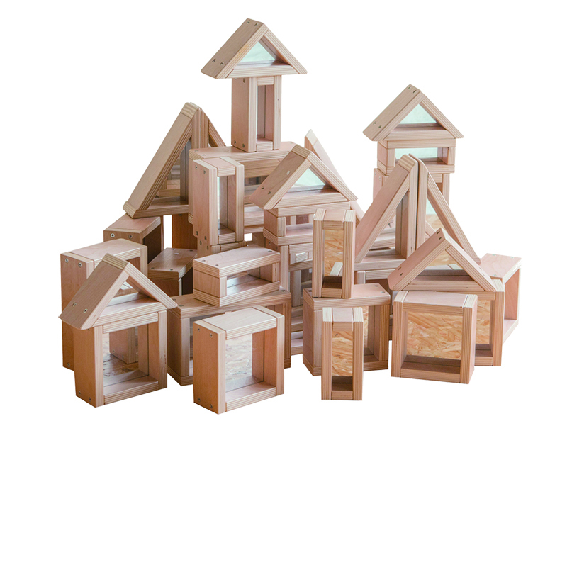 Billy Kidz Acrylic Mirror Blocks - Set of 40