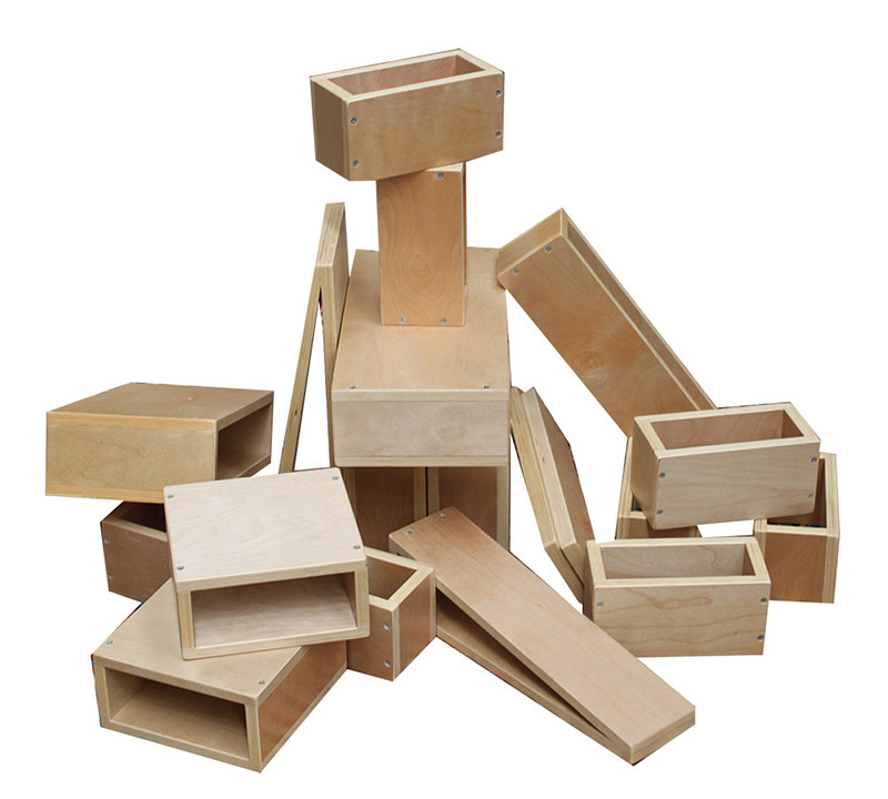 Billy Kidz Hollow Blocks - 18pcs