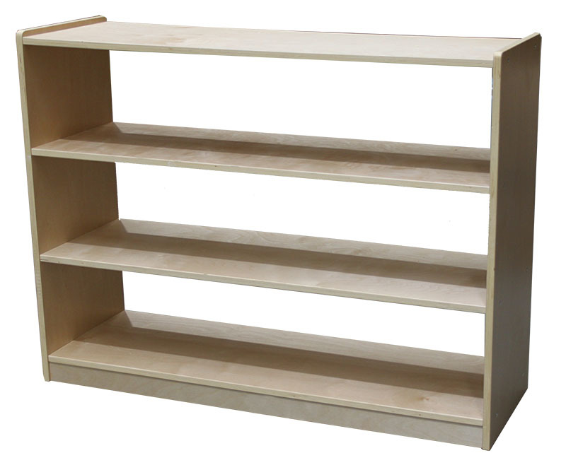 Billy Kidz Birch Medium Storage Unit 76cmH - 3 Shelf Cabinet Open Back