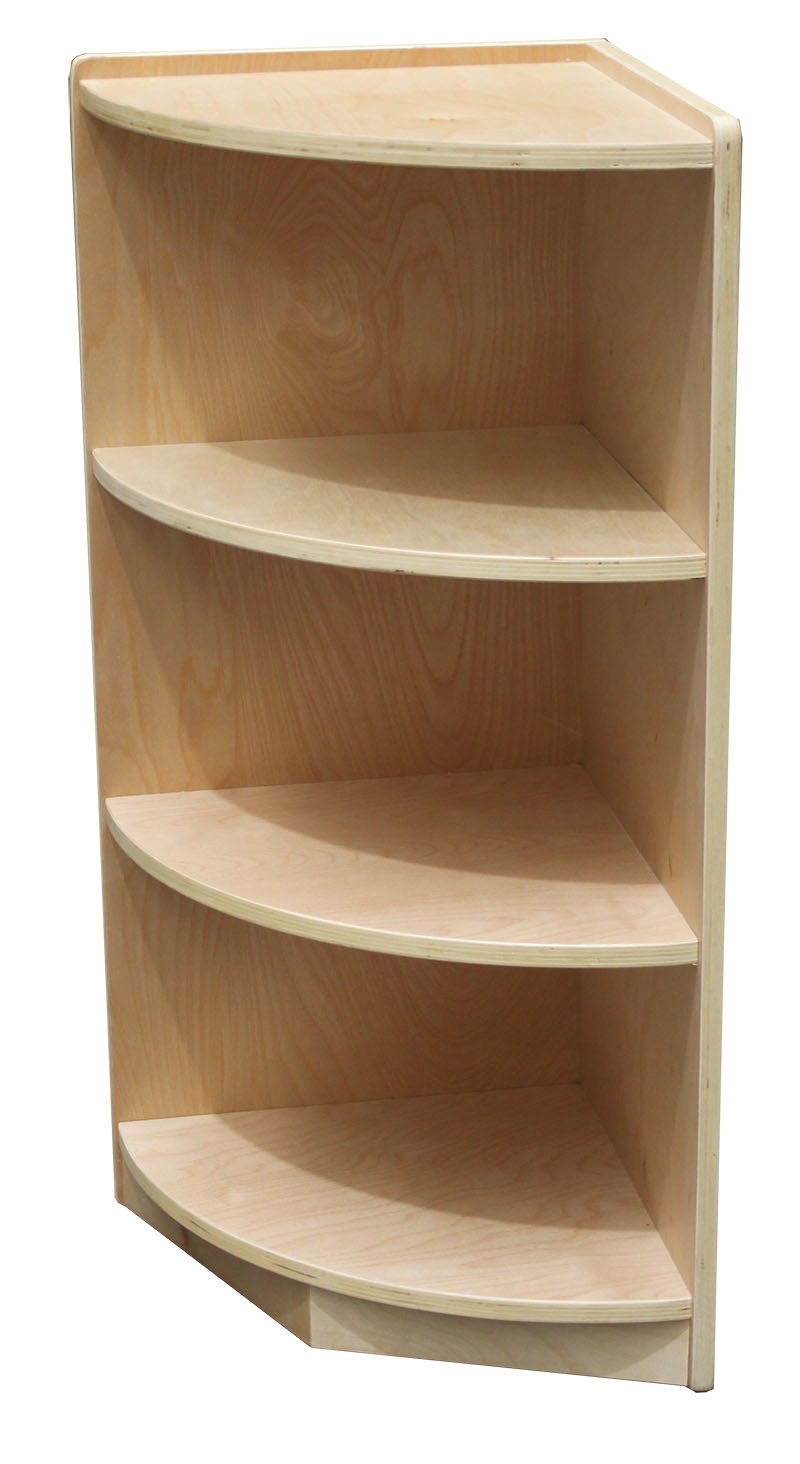 *SPECIAL: Billy Kidz Birch Medium Shelf Unit 76cmH - Corner