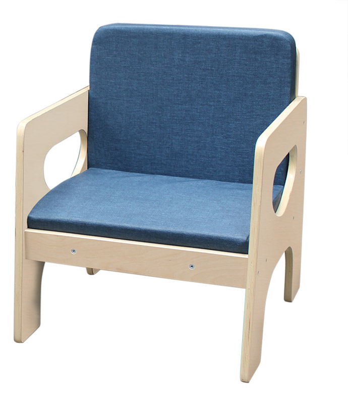 Billy Kidz Wooden Goteborg Sofa Seat - Blue