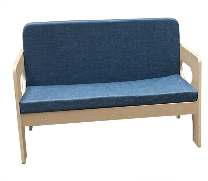 Billy Kidz Wooden Goteborg Sofa 2 Seater - Blue