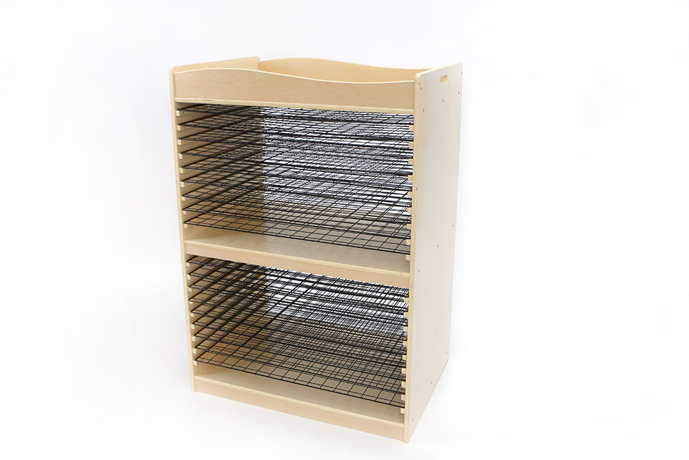 Billy Kidz Art Drying Rack - with Metal Wire Shelves